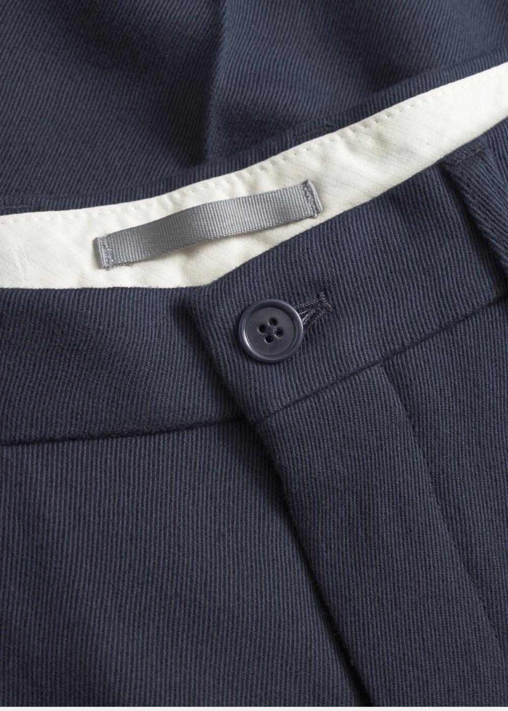 Pantalon Benn large plissé  - navy