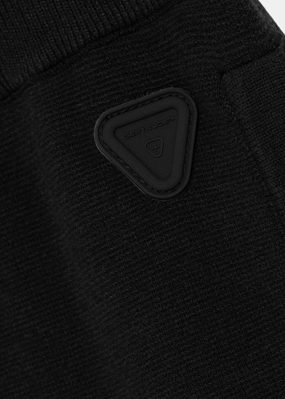Pantalon Amaro en Maille Souple - Noir