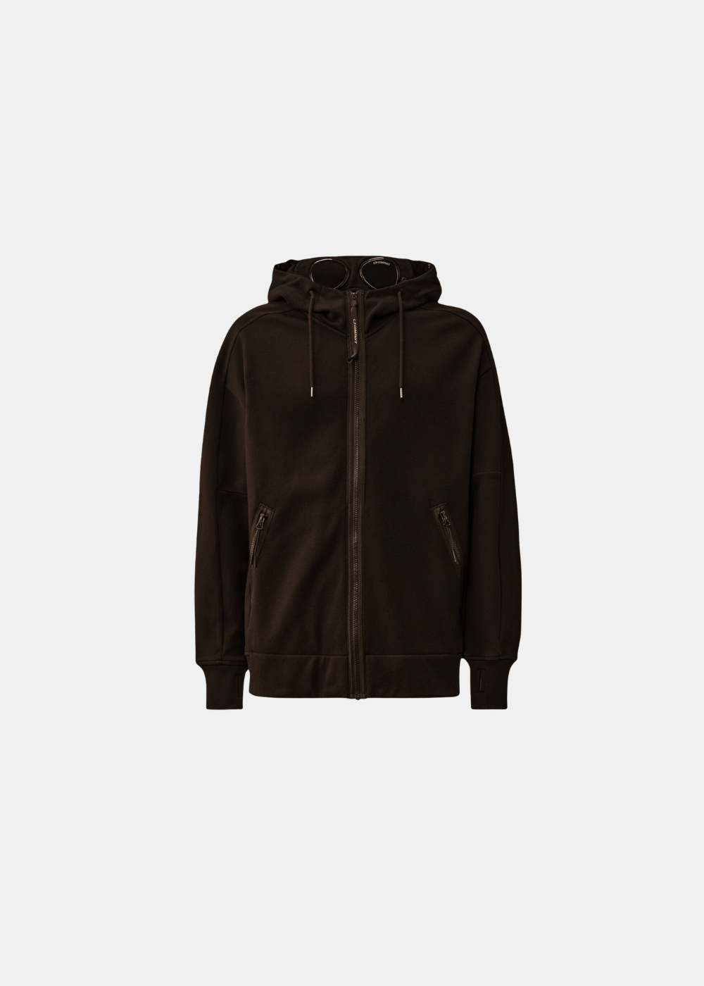 Sweat-shirt zippé goggle - noir