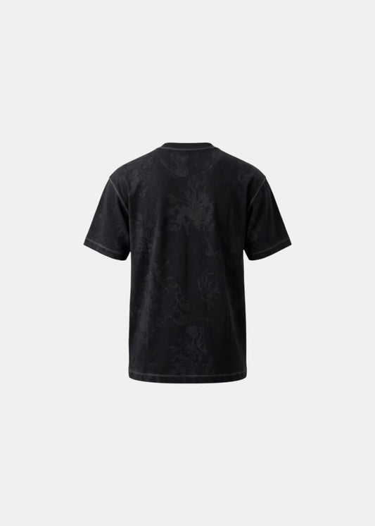 T-shirt coton coupe boxy - noir