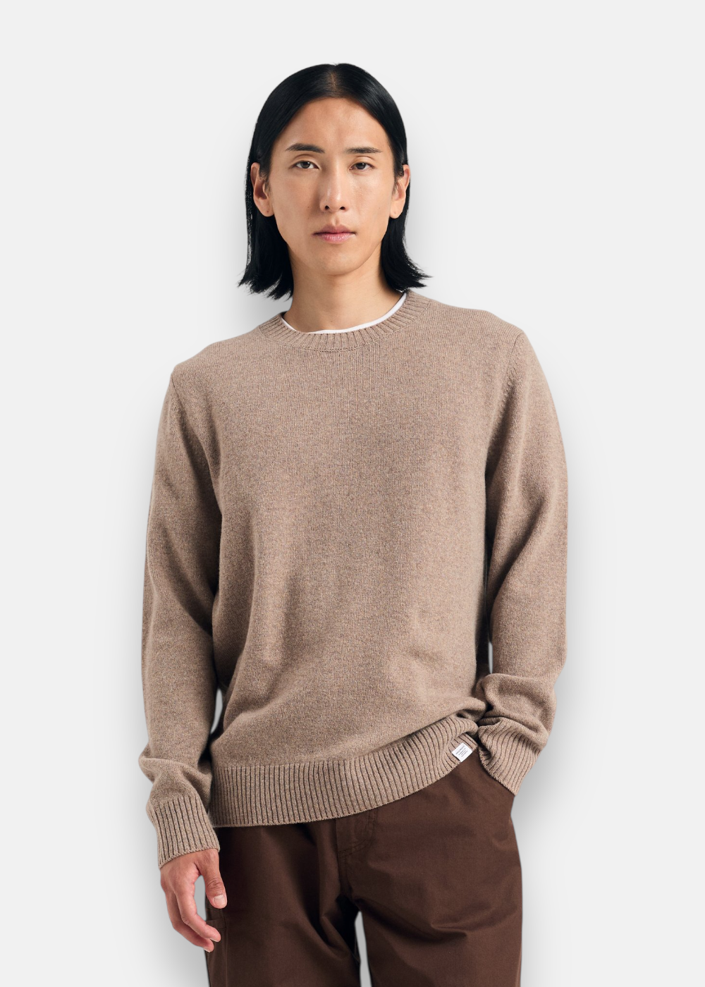 Pull nordique en laine mérino