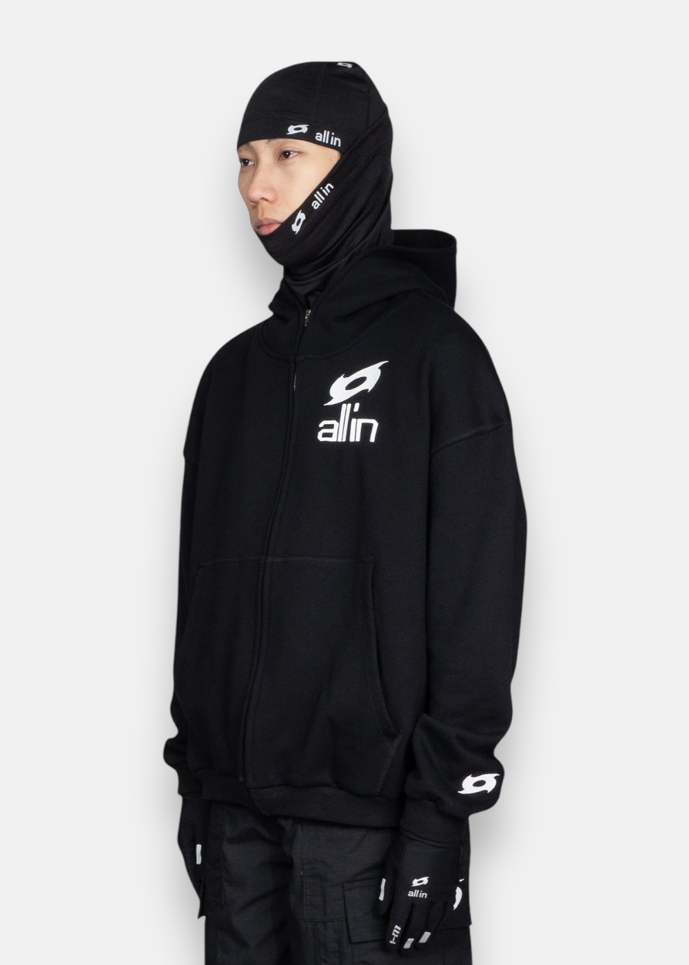 Sweat Zippé D-Y Noir