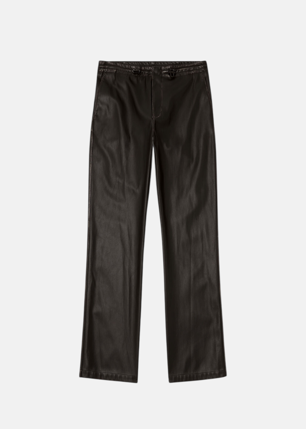 Pantalon Effet Cuir Vieilli