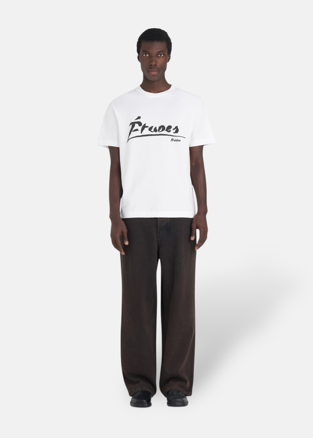 T-shirt Regular Signed -blanc