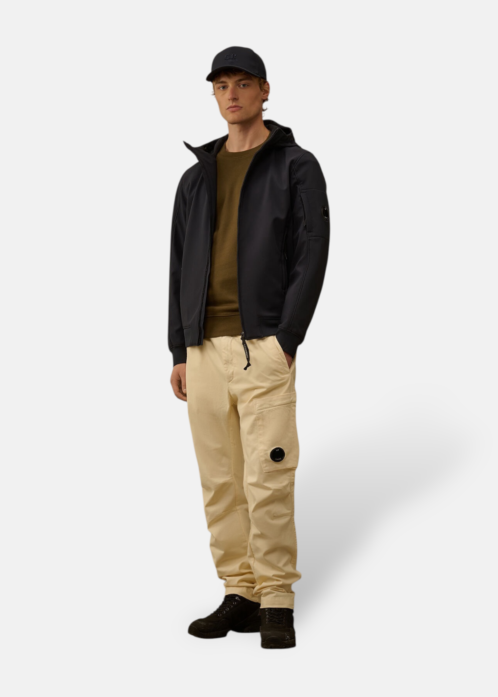Veste doublé Shell R Lens - bleu marine