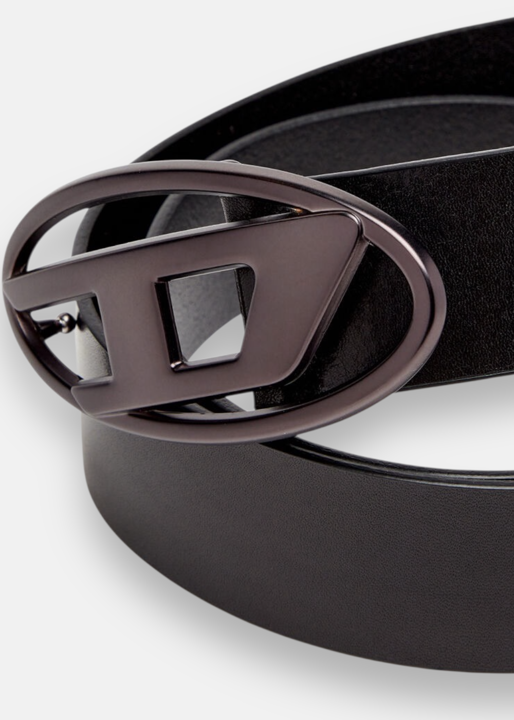Ceinture en cuir B-1DR- noir