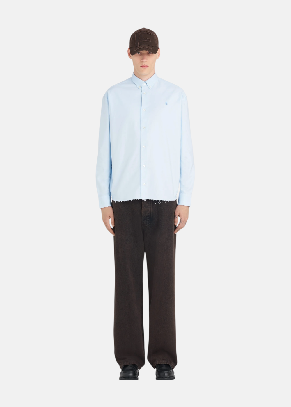 Chemise Études Classic Shirt É - bleu