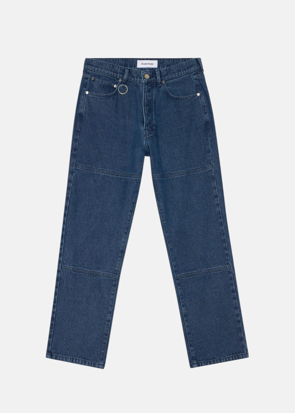 Jeans regular - bleu