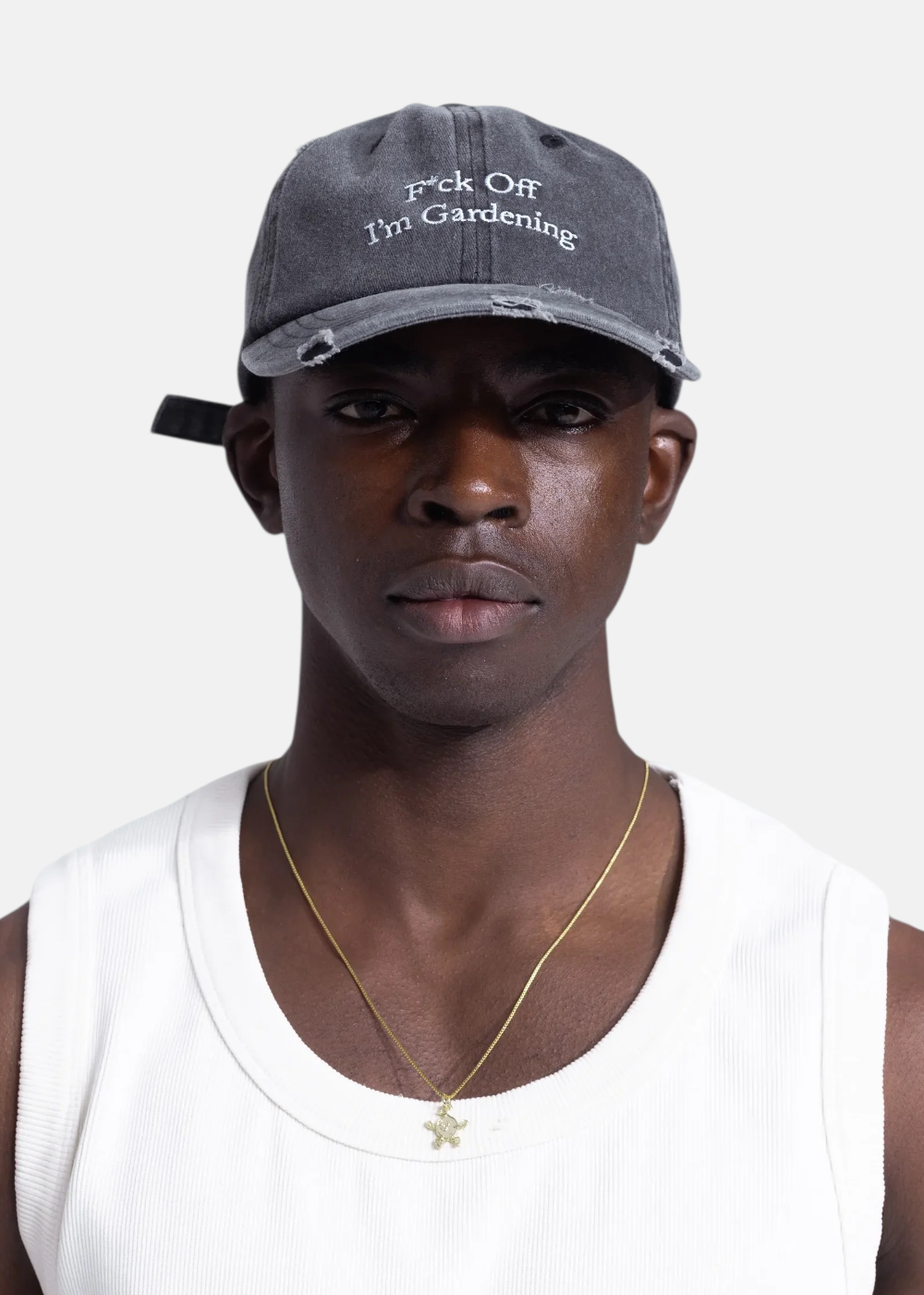 Casquette F*ck Off I'm Gardening - gris