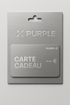 Profitez maintenant de la carte cadeau purple
