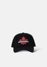 casquette dsquared2 noire avec une feuille d&