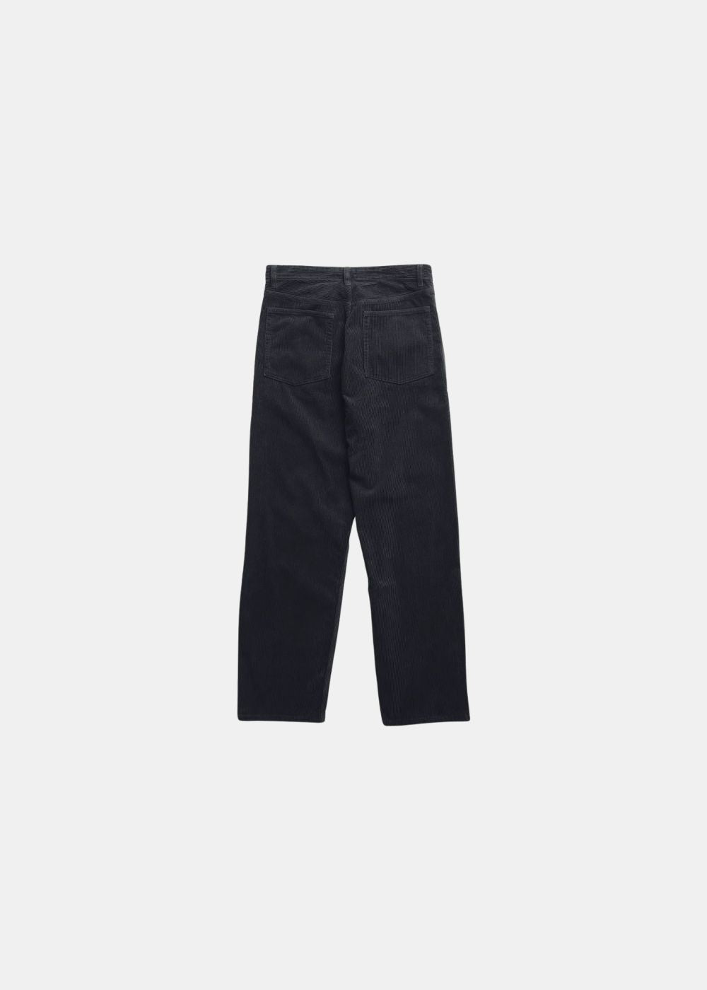 packshot arriere du Pantalon Velours Côtelé norse projects bleu marine