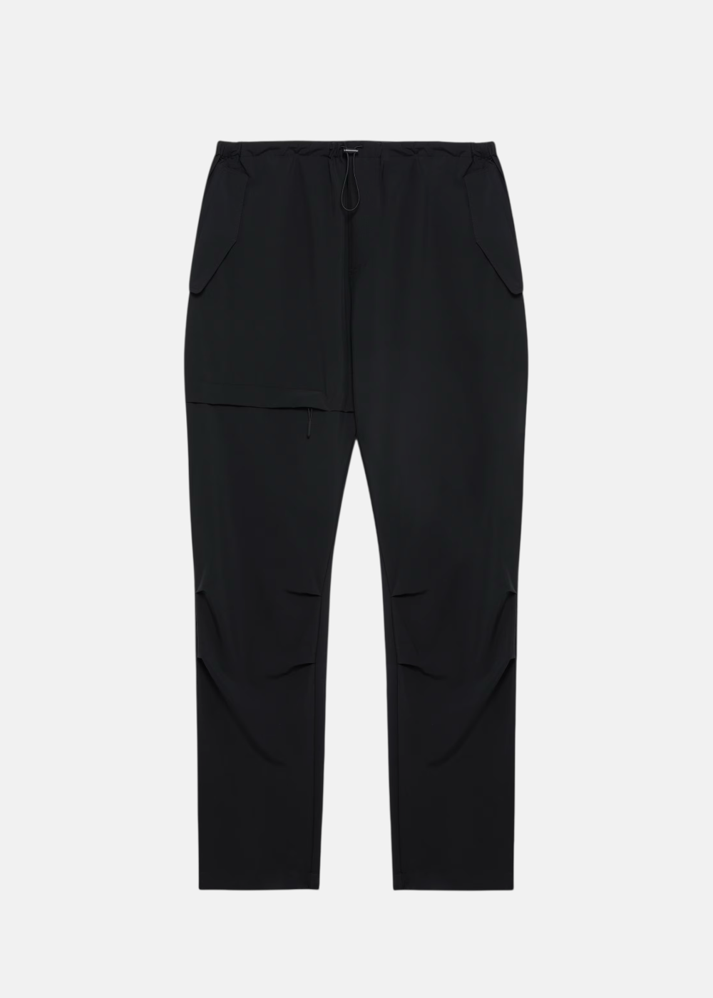 Pantalon technique Oakley Whirl SZN Outdoor noir avec taille élastique à cordon et poches cargo.