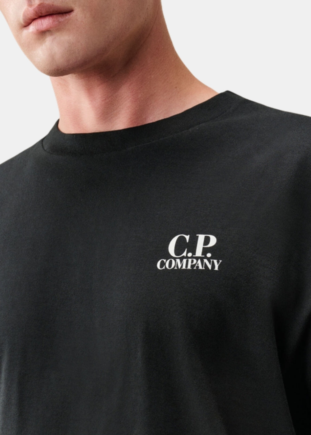 T-shirt marin vintage - noir